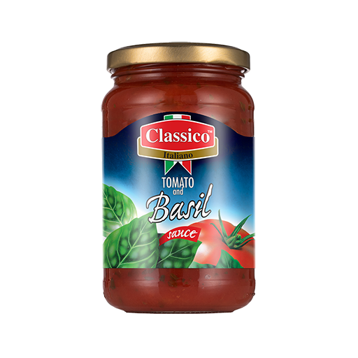 Tomato &amp; Basil Sauce 350gr