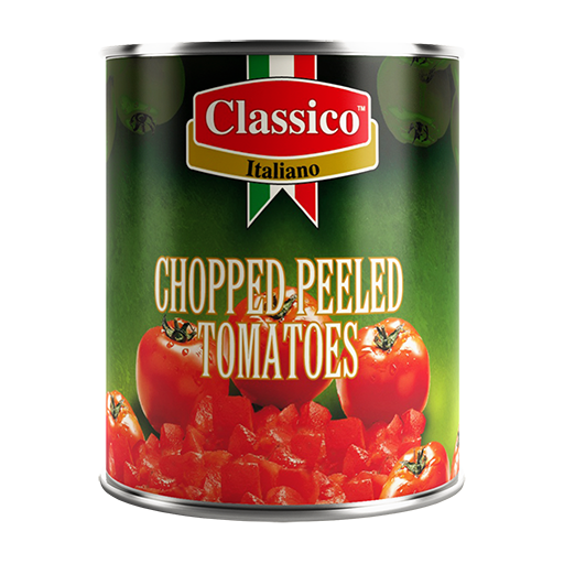 Chopped Peeled Tomatoes 800gr